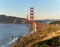 Golden gate bridge in san francisco Royalty Free Stock Photo