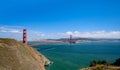 Golden Gate Bridge View from North to South Royalty Free Stock Photo