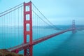 Golden Gate Bridge in San Francisco, California Royalty Free Stock Photo