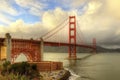 Golden Gate Bridge, San Francisco, California Royalty Free Stock Photo