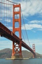 The Golden Gate bridge, San Francisco, California, USA Royalty Free Stock Photo