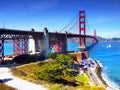 Golden Gate Bridge, San Francisco Royalty Free Stock Photo