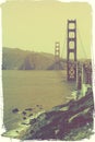 Golden Gate Bridge in San Francisco Royalty Free Stock Photo