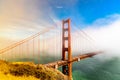 Golden Gate Bridge in San Francisco Royalty Free Stock Photo