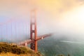 Golden Gate Bridge in San Francisco Royalty Free Stock Photo