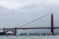 The golden gate bridge on a summer afternoon Royalty Free Stock Photo