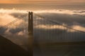 Golden Gate Bridge Sunrise Royalty Free Stock Photo