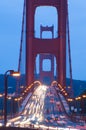 Golden Gate Bridge at twilight