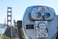 Golden Gate Bridge View Vista Point Royalty Free Stock Photo