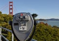 Golden Gate Bridge ViewFinder Royalty Free Stock Photo