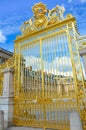 Golden Gate at Chateau de Versailles Royalty Free Stock Photo