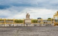 Golden Gate of Chateau de Versailles. Paris, France Royalty Free Stock Photo