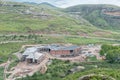 The dinosaur interpretive centre at Glen Reenen