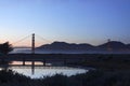 Golden Gate Night Royalty Free Stock Photo