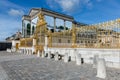 Golden gate of Palace Versailles near Paris, France Royalty Free Stock Photo