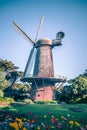 Golden Gate Park Windmill is landmark in San Francisco Royalty Free Stock Photo