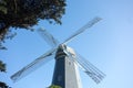 Golden Gate Park Windmill near san francisco california Royalty Free Stock Photo
