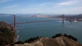 Golden Gate and San Francisco Royalty Free Stock Photo