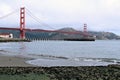 Golden Gate, San Francisco. Royalty Free Stock Photo