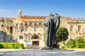 The Golden Gate and the Statue of Gregory of Nin at a sunny spring day