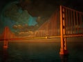 Golden Gate Royalty Free Stock Photo