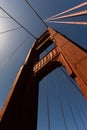 Golden Gate Tower Royalty Free Stock Photo
