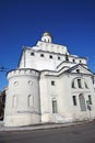 Golden gates in Vladimir town, Russia. Royalty Free Stock Photo