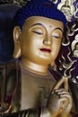 Golden Gautama Buddha statue Royalty Free Stock Photo