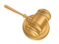 Golden gavel