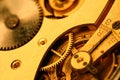 Golden gear Royalty Free Stock Photo