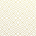 Golden geometric pattern background with abstract gold