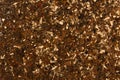 Golden glass granules background