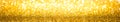Golden Glitter Background Banner Royalty Free Stock Photo