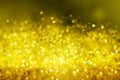 Golden glitter background.