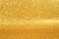 Golden glitter background