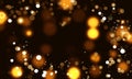 Golden glitter background with stars Royalty Free Stock Photo