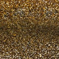 1252 Golden Glitter Confetti: A festive and glamorous background featuring golden glitter confetti in luxurious and sparkling to