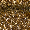 1252 Golden Glitter Confetti: A festive and glamorous background featuring golden glitter confetti in luxurious and sparkling to