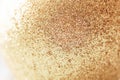 Golden glitter luxurious texture. Party shining background for celebration concept