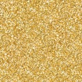 Golden glitter, sparkle confetti texture. Christmas abstract background. Ideal seamless pattern.