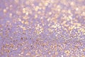 Golden glitter sparkles dust background Royalty Free Stock Photo