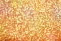 Golden glitter texture. Christmas expensive abstract background. Blured bokeh. Royalty Free Stock Photo