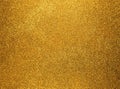 Golden glittering background, horizontal orientatio Royalty Free Stock Photo