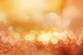 Golden glittering lights background Royalty Free Stock Photo