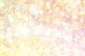 Golden Glow glitter background. Elegant abstract background with bokeh