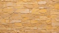 Golden Glow: Yellow Sandstone Texture. AI generate