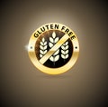 Golden gluten free icon