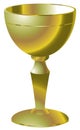 Golden goblet