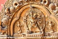 Golden Goddess Sculptures at Bhaktapur Durbar Square