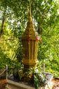 Golden Wat Phra That Doi Suthep temple temples Chiang Mai Thailand Royalty Free Stock Photo